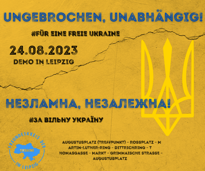 Demo-Ankündigung 24.08.2023