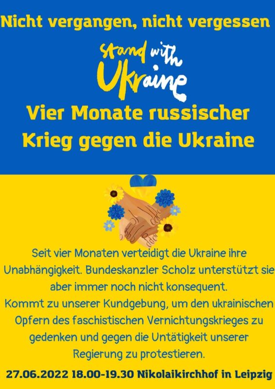 Demo-Ankündigung 27.06.22