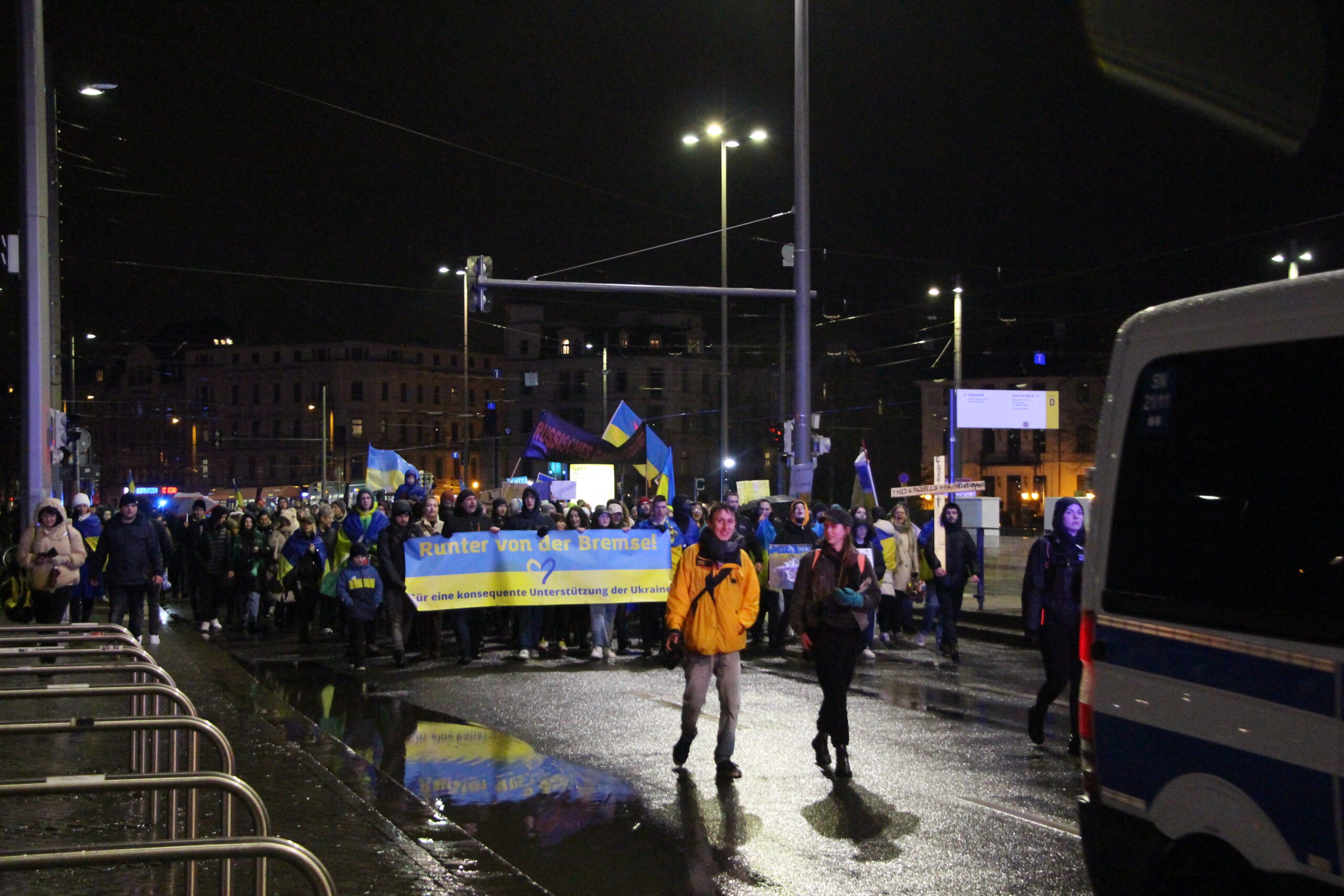 Foto von der Demo 24.02.23