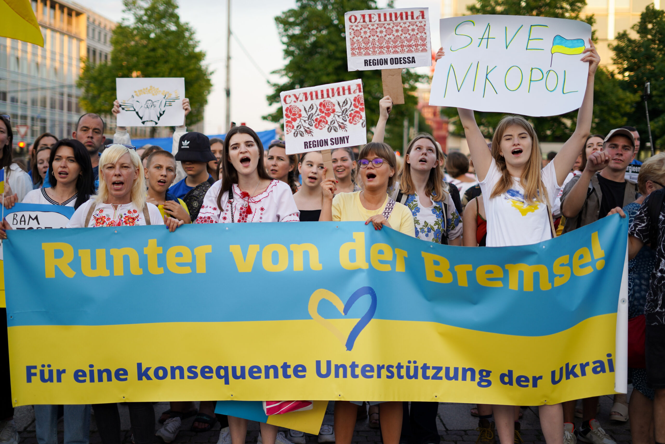 Foto von der Demo 24.08.22