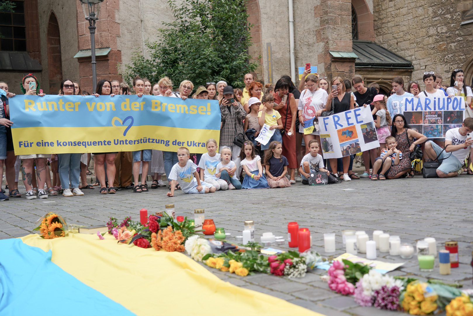 Foto von der Demo 27.06.22