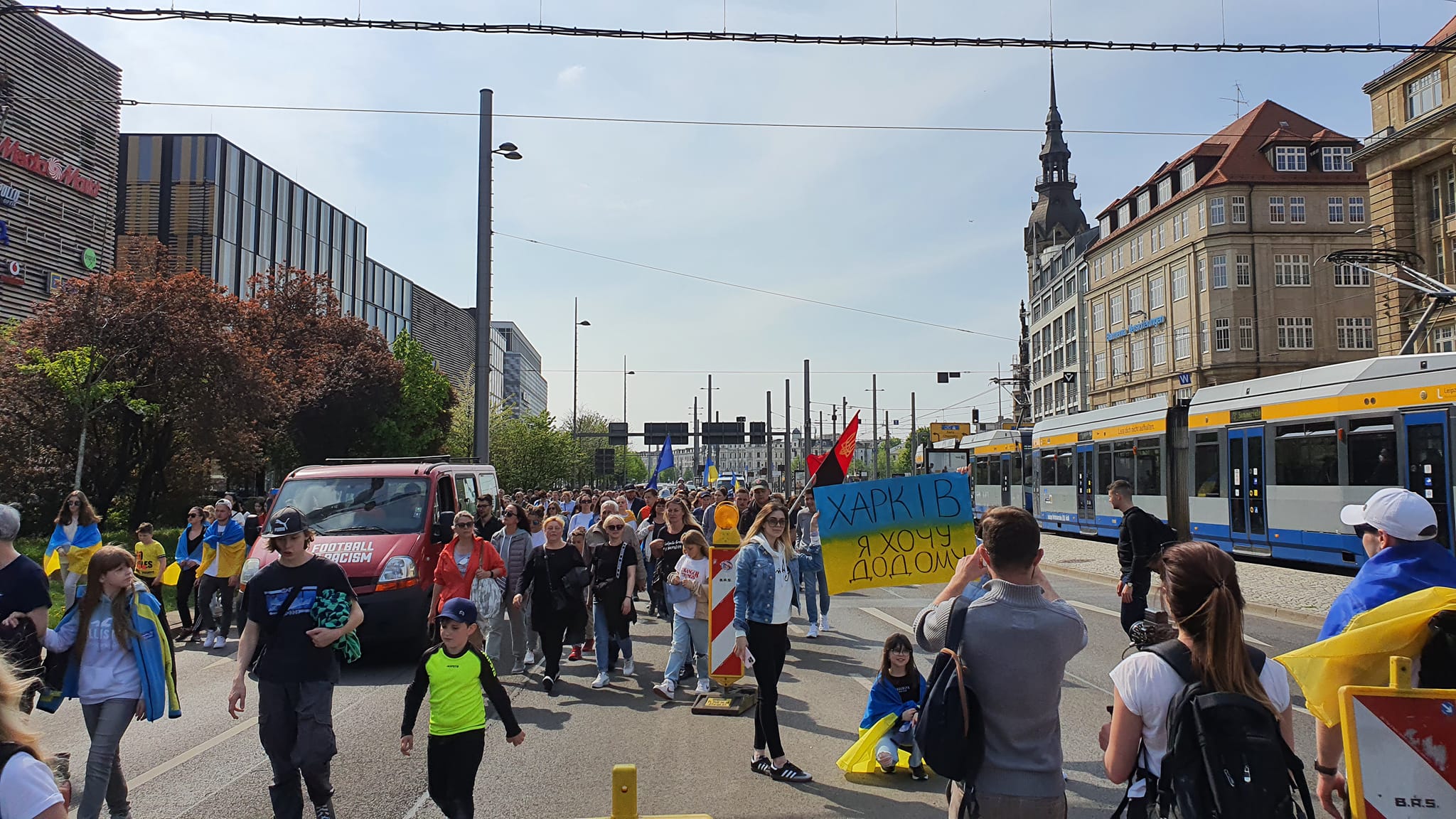 Foto von der Demo 30.04.22