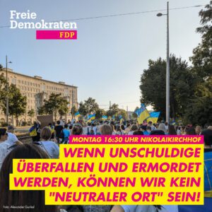 Wenn Unschuldige überfallen und ermordet werden, können wir kein "Neutraler Ort" sein!