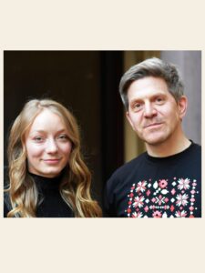 Viktoria Leléka und Jan Uplegger