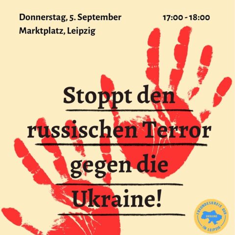 Stop russian terror against Ukraine!