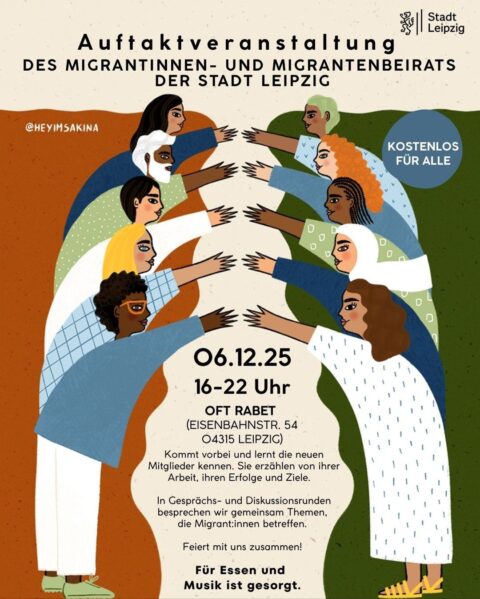 Auftaktveranstaltung des Migrantinnen- und Migrantenbeirats der Stadt Leipzig